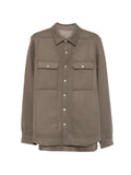 Rick Owens press-stud flap-pocket jacket