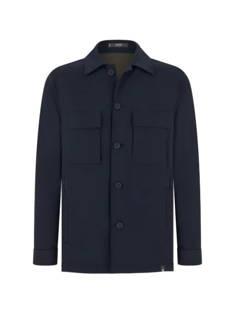 Boggi Milano shirt jacket double nylon stretch B Tech