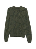 ETRO intarsia-knit crew-neck sweater