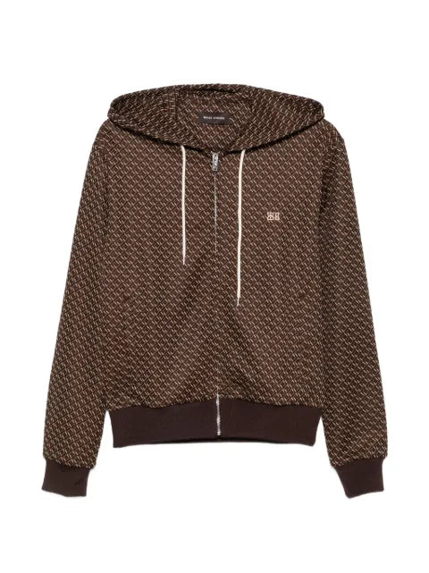 Wales Bonner jacquard hoodie