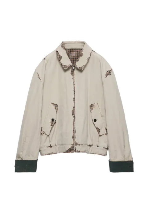 Prada bonded devoré cotton jacket