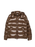 Moncler Maya hooded short down jacket