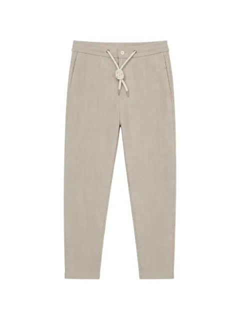 Tombolini herringbone-knit zip-up tracksuit