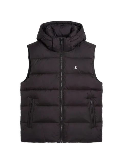 Calvin Klein quilted hooded gilet
