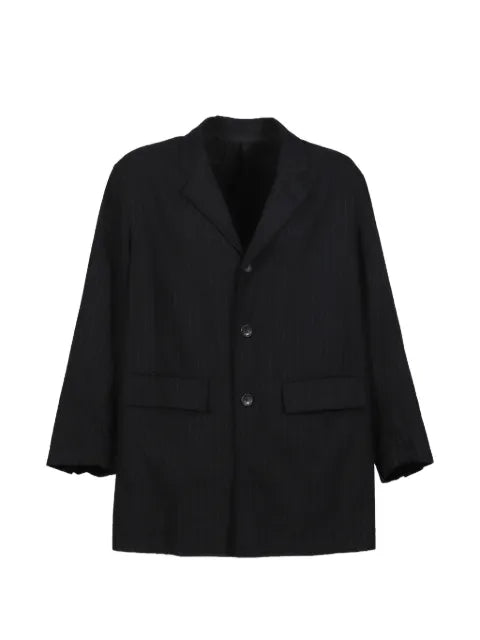 PORTER CLASSIC pinstripe Bebop jacket