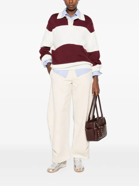 A.P.C. Luis striped polo sweater