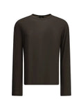 Herno logo-embroidered crew-neck sweater