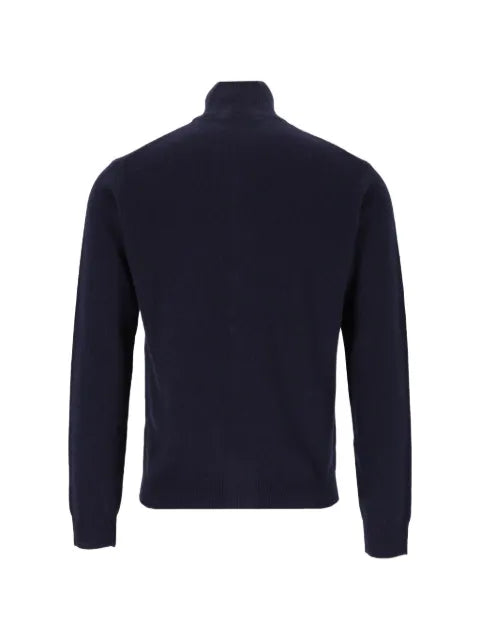 Al Duca D’Aosta 1902 button-up high-neck cardigan