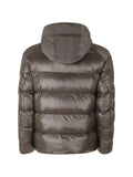 Blauer quilted hooded jacket
