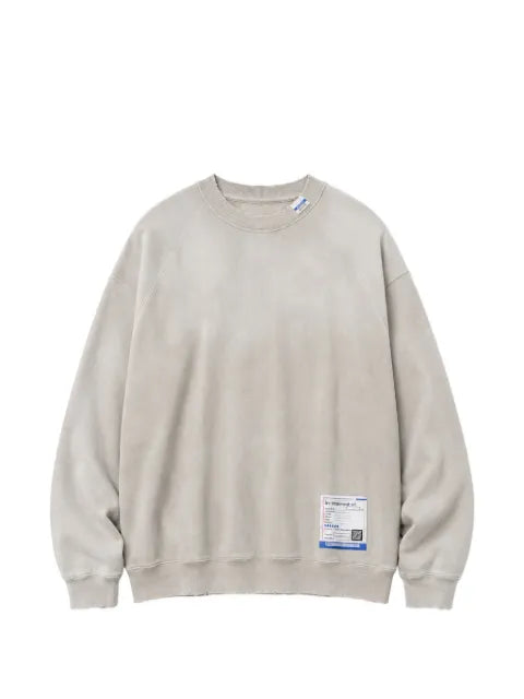 Maison MIHARA YASUHIRO sun-faded like distressed sweatshirt