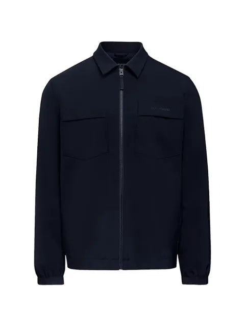 Alpha Tauri logo-print chest-pocket jacket