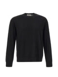 Laneus ribbed-trim merino wool sweater