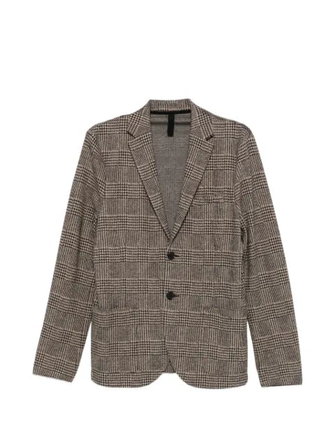 Harris Wharf London Prince of Wales check-pattern blazer