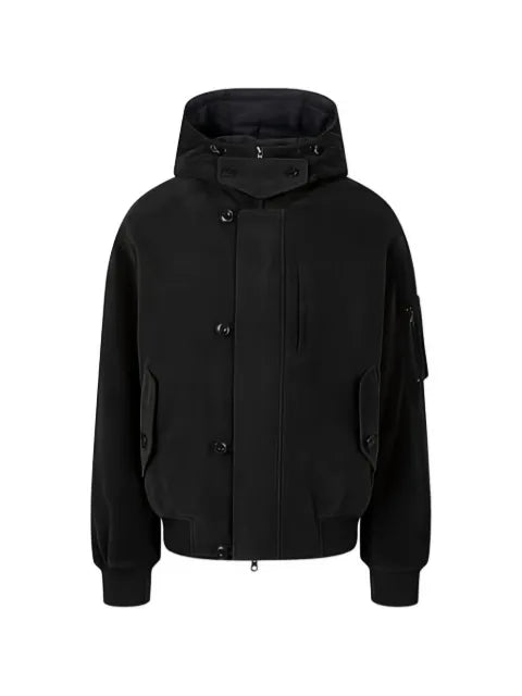 TOMBOY heavy cotton hooded-jacket