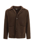 BROOKSFIELD ribbed-knit button-up cardigan
