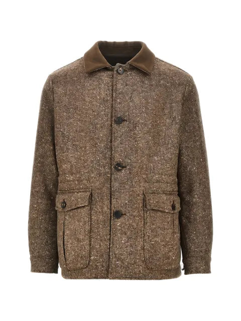 Caruso Dalila flap-pocket jacket