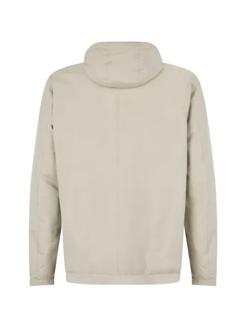 Herno hooded button-up jacket