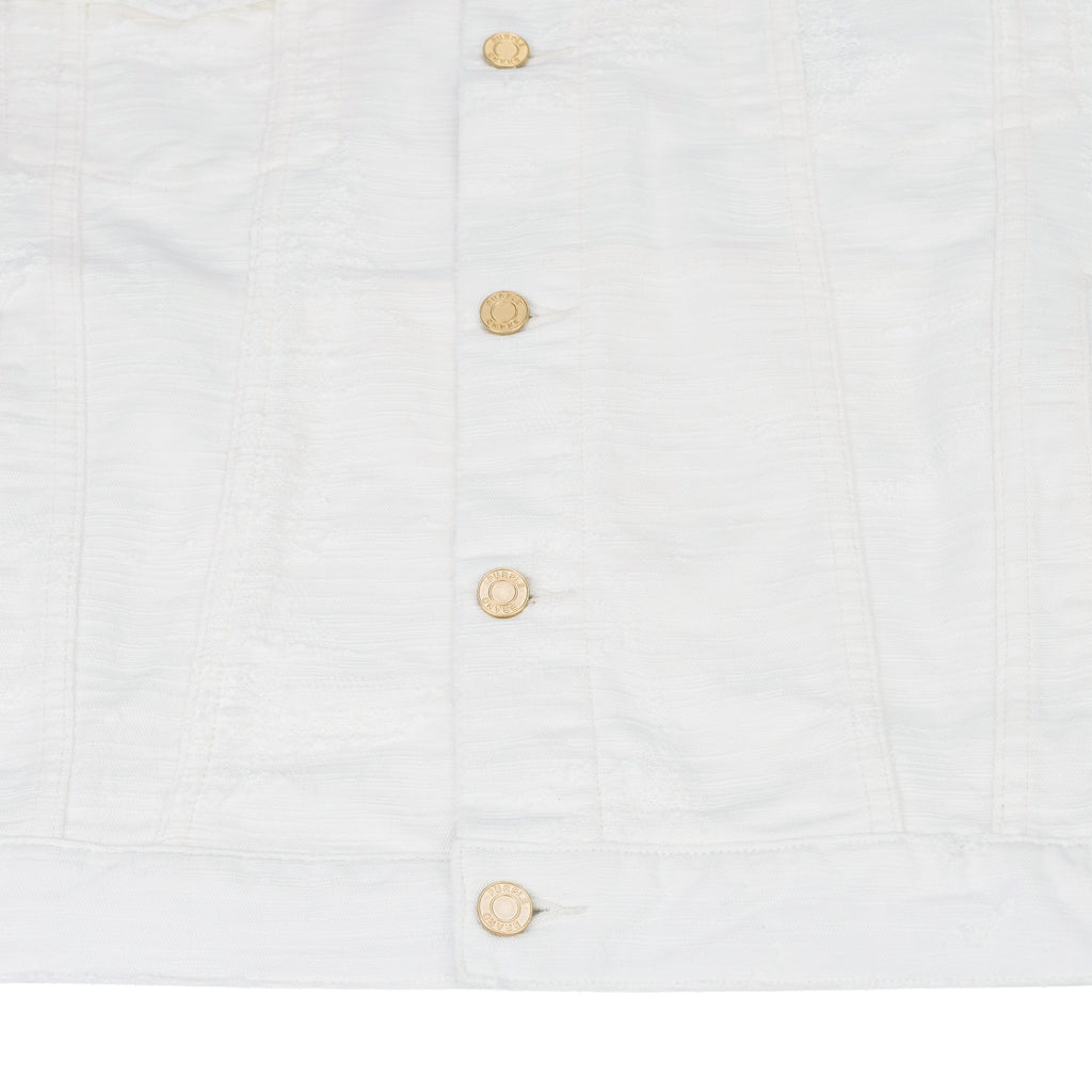 White Jacquard Jacket
