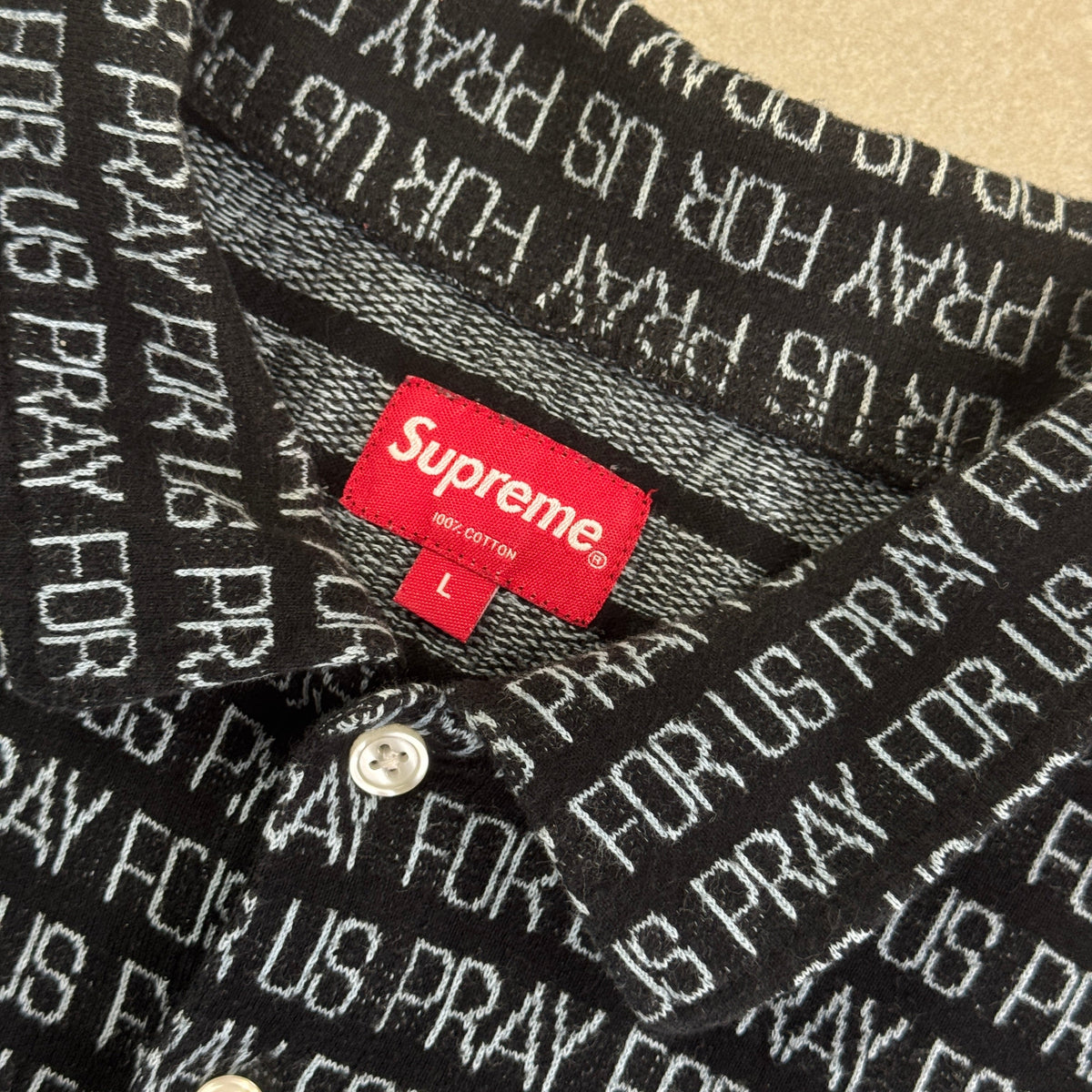 Supreme Poloshirt (L)