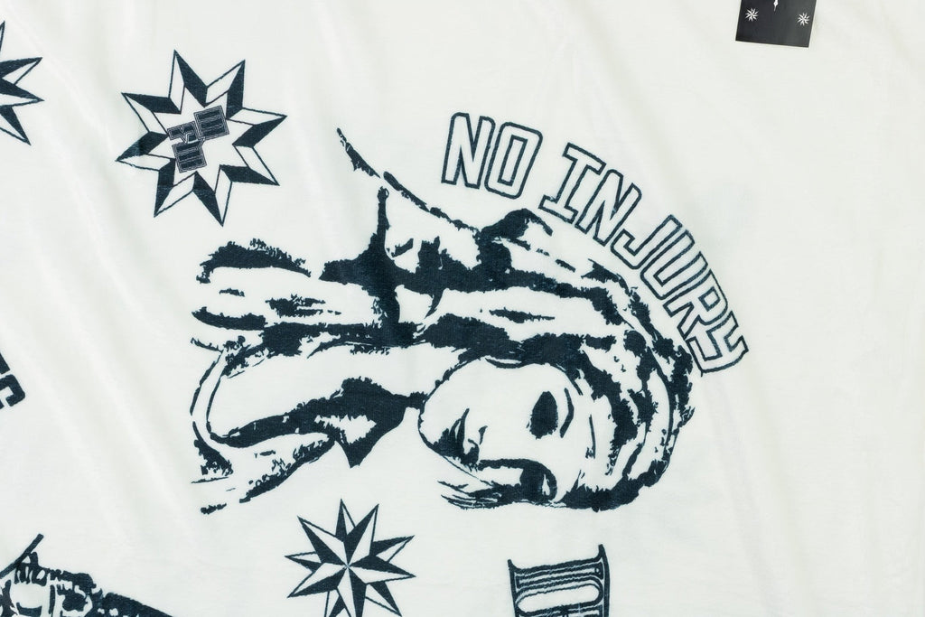 Black/White Alex Digenova Tattoo Blanket