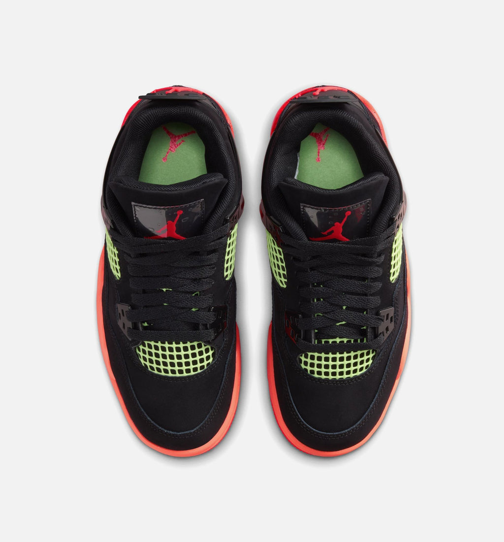 Air Jordan 4 Retro “Black Infrared 23” Grade School Lifestyle Shoes (GS)