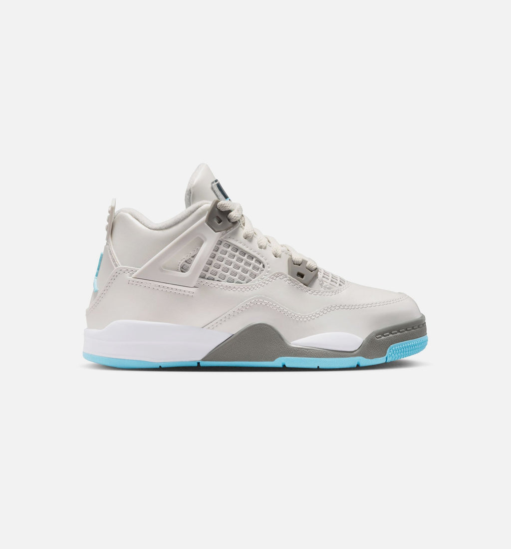 Air Jordan 4 Retro Blue Chill Preschool Lifestyle Shoe