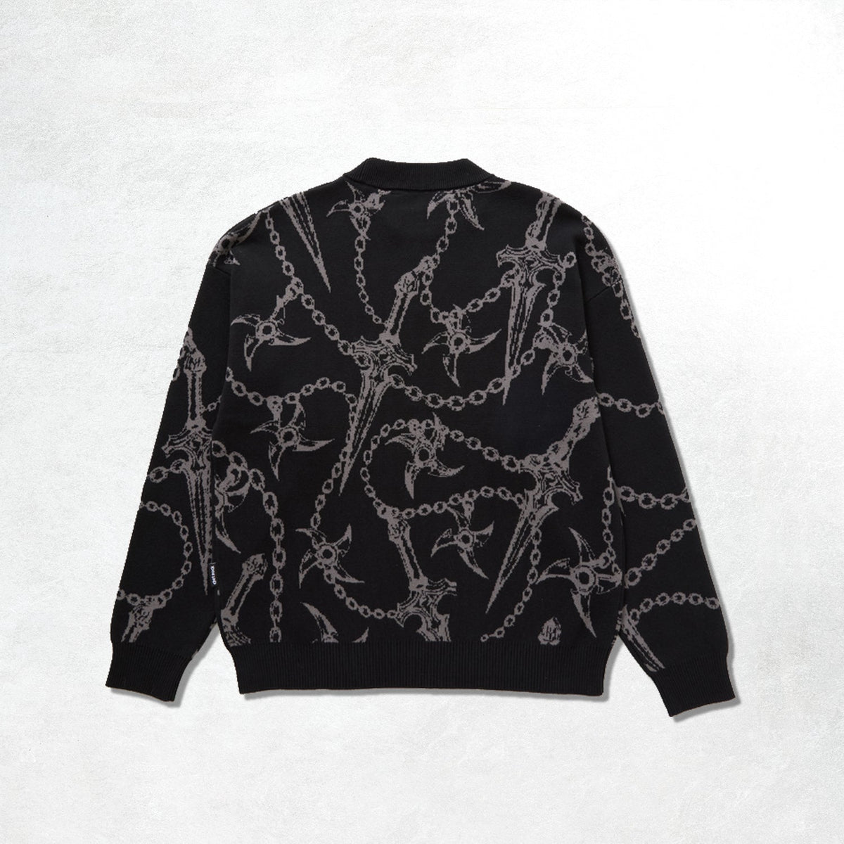Chet Rock Dagger Jumper: Black