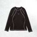 Chet Rock Stark Waffle Top: Black