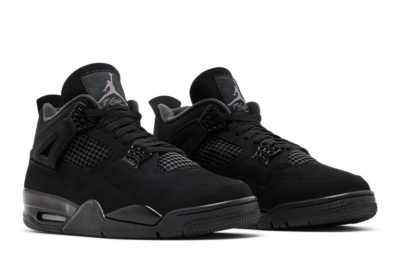 Air Jordan 4 Retro 'Black Cat' 2025 Men's & Women's Sneakers
