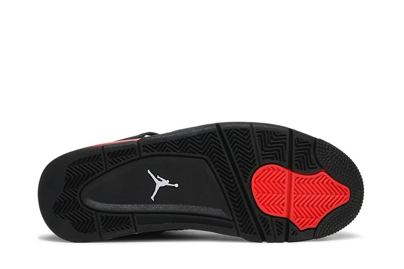 Air Jordan 4 Retro 'Red Thunder' – Varsity Red & Black AJ4 for the Collector Who Runs Hot