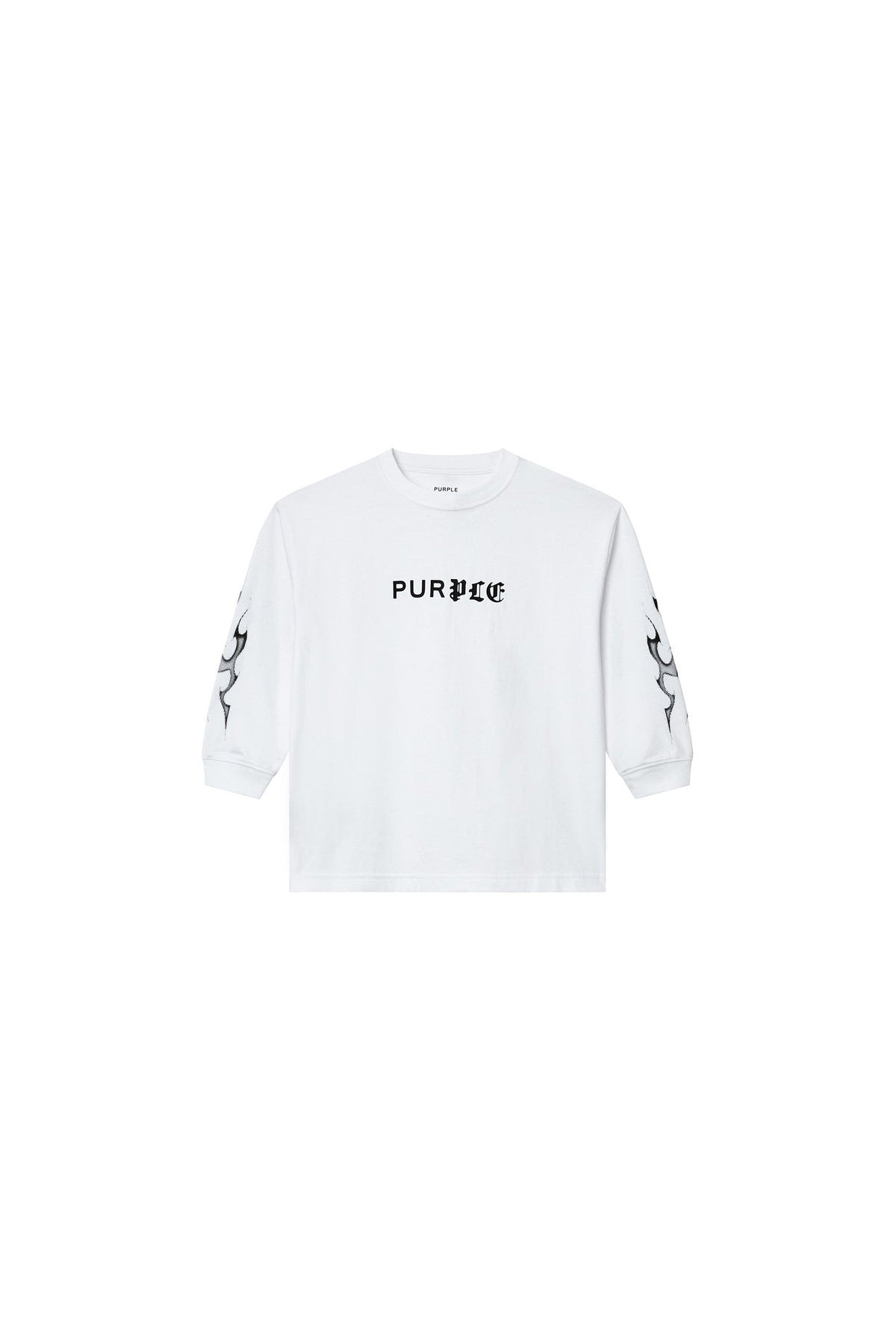 Kids' Half & Half Flames Long Sleeve