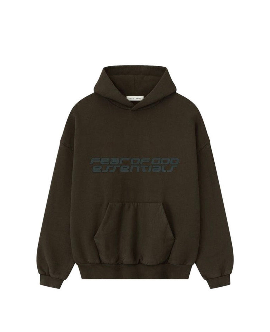 Fear For God Essentials Heavy Fleece 90s Hoodie Brown