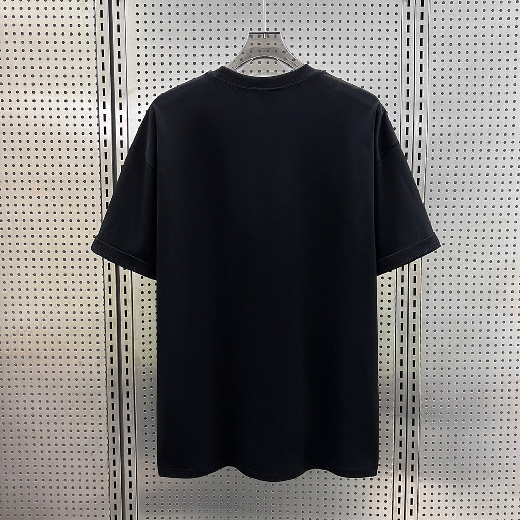 Corteiz CRTZ Arch Logo Oversized Tee – Black/Yellow