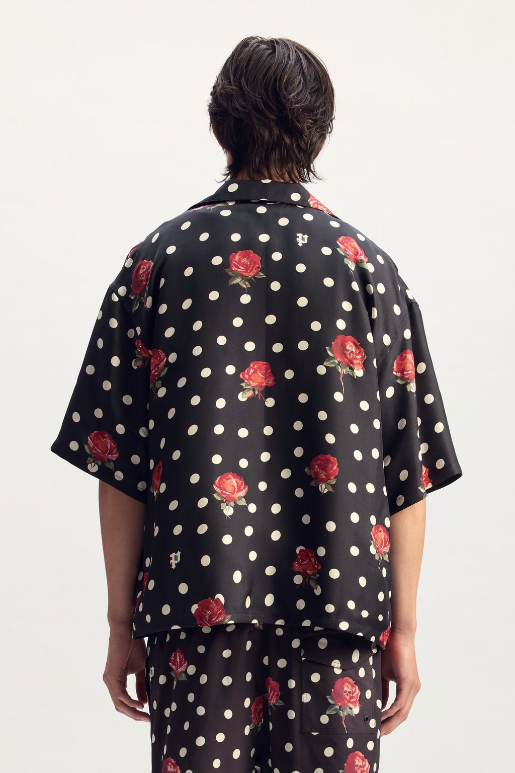 Flower Fade Silk Shirt