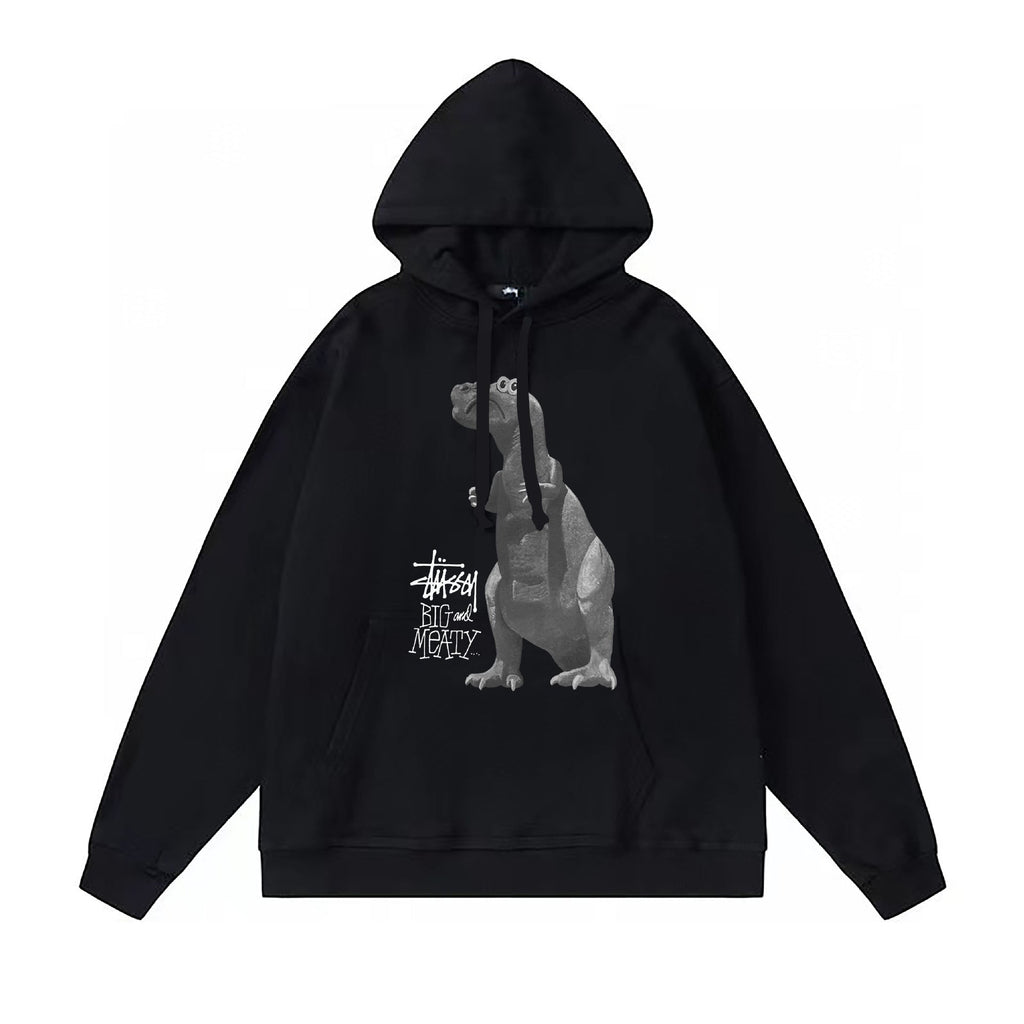 Stussy Hoodie Fall/Winter Fleece Hooded Sweater