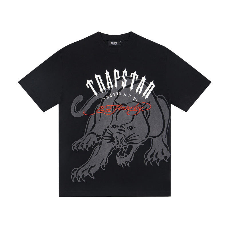 Trapstar Multi‑Graphic Print Oversized Tee Streetwear Unisex