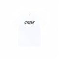 Supreme Slashed Italic Logo Tee