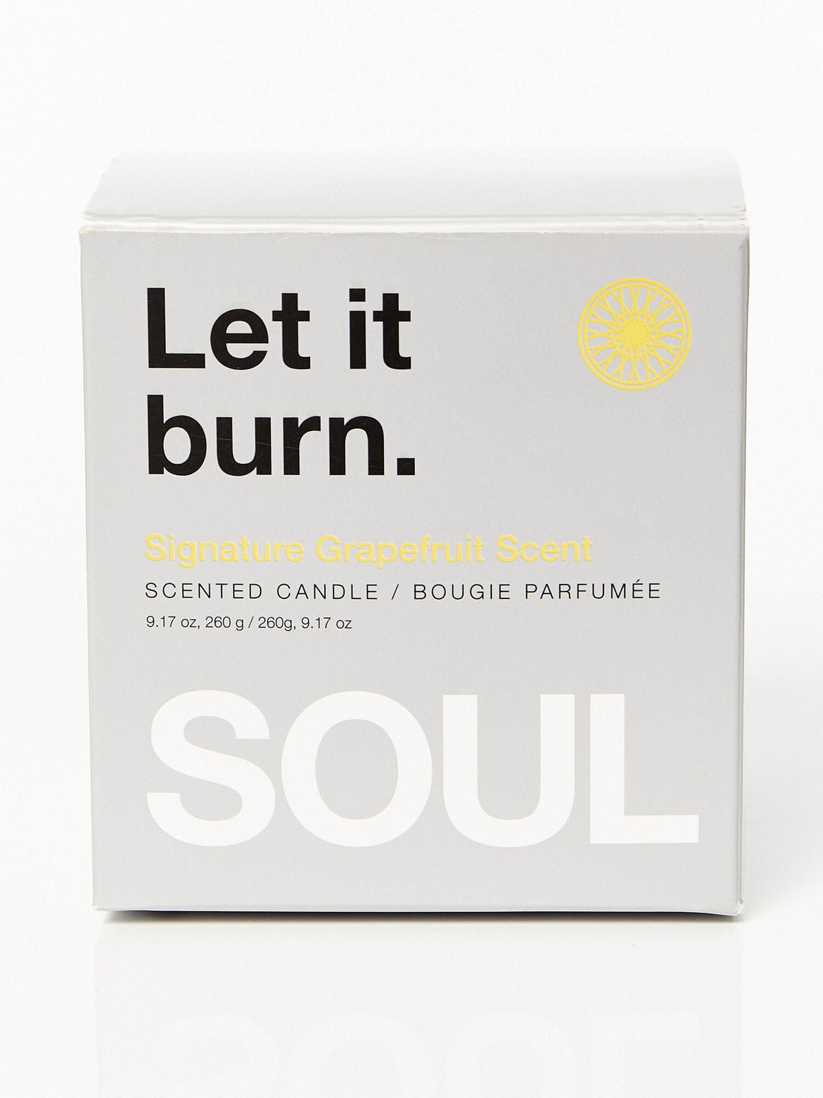 GRAPEFRUIT YELLOW CANDLE