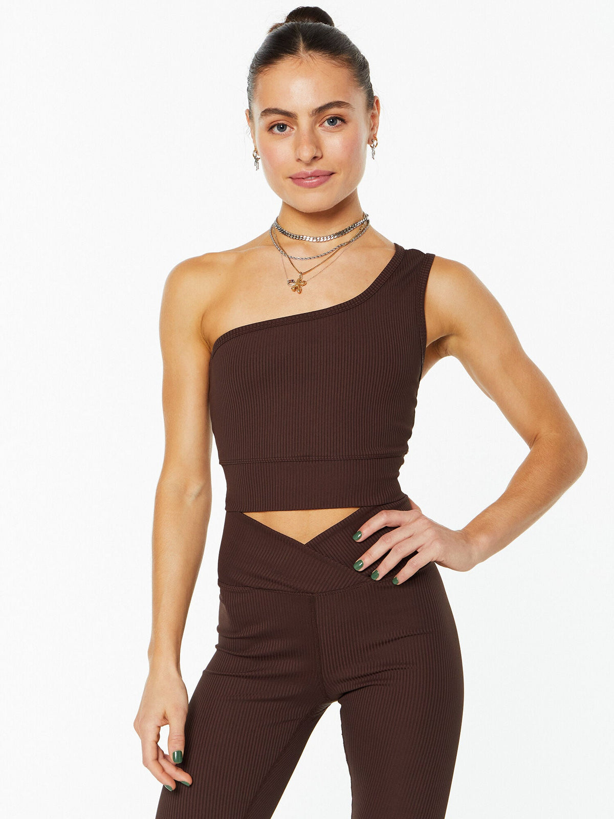 RIBBED 54 BRA OAK