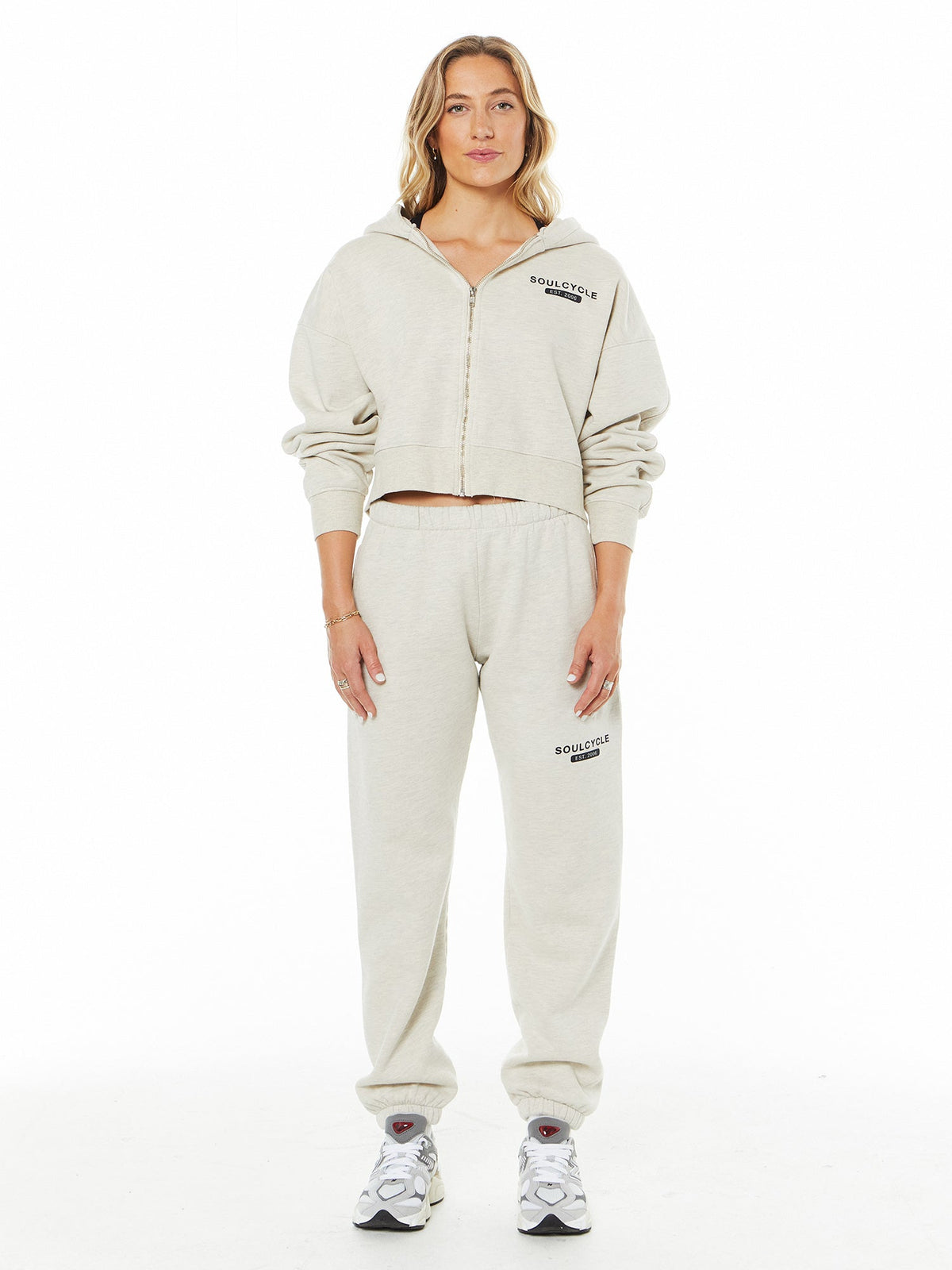 MARISSA CROP ZIP HOODIE