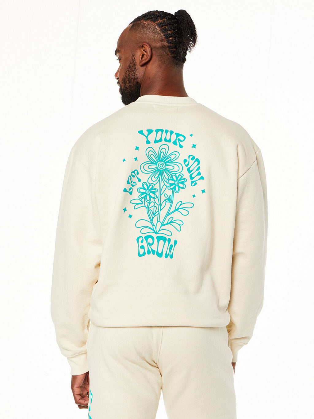 SAM CREW SWEATSHIRT NATURAL