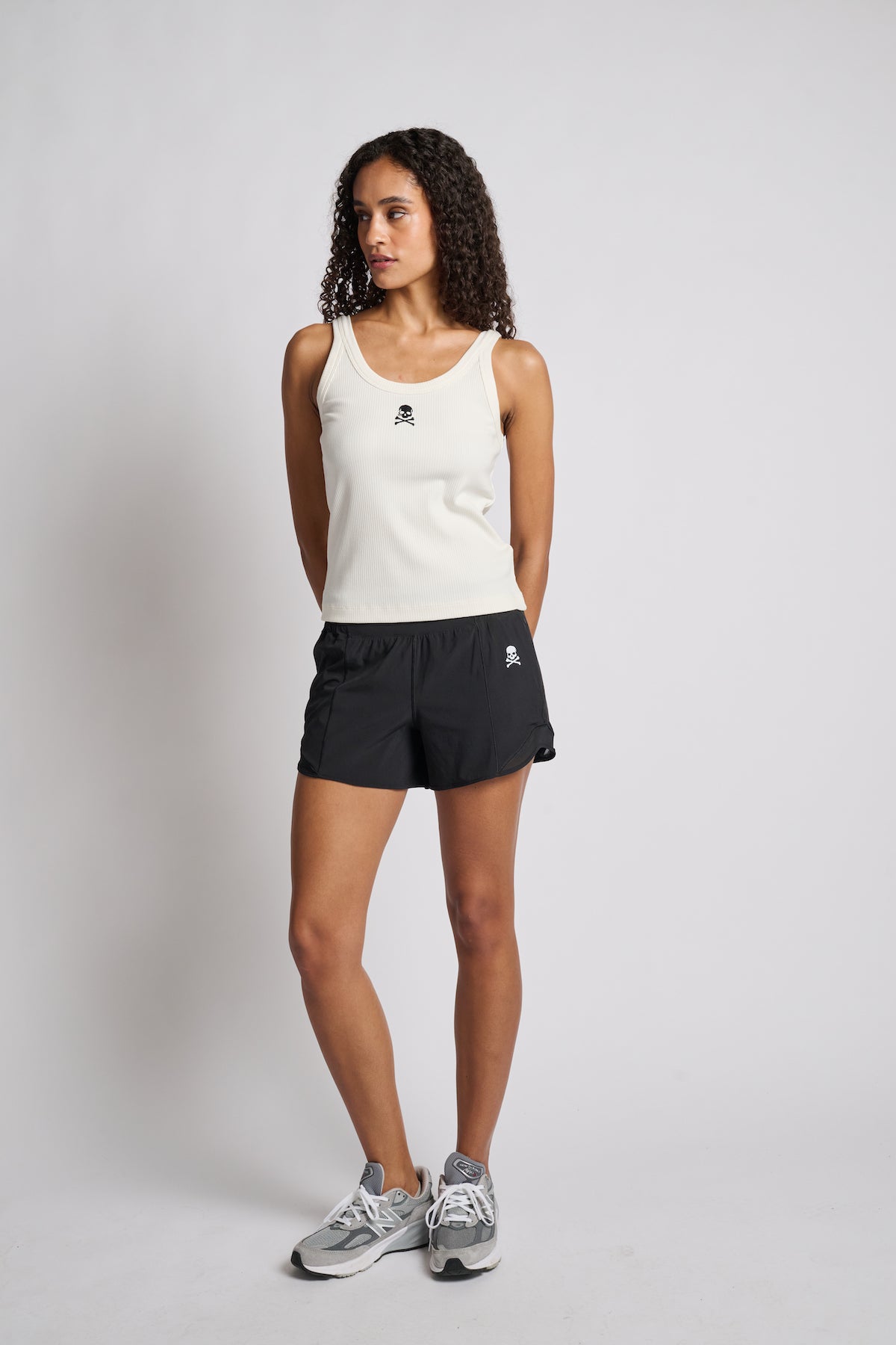 Skinny Strap Rib Tank
