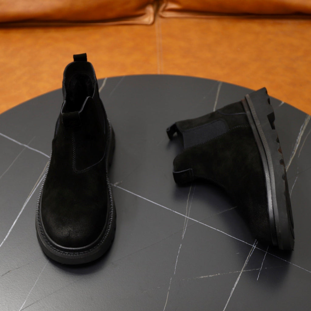 UGG Black Suede Chelsea Casual Shoes