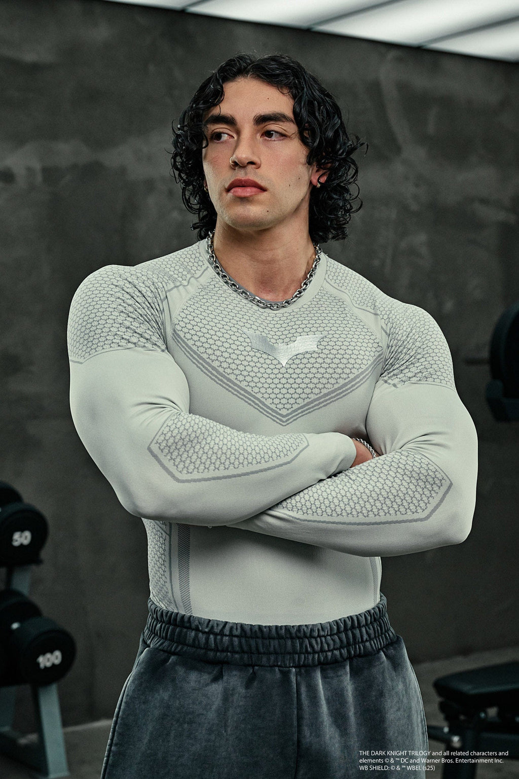 8004 - Batman Compression Longsleeves