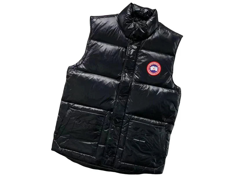 Canada Goose Nylon Freestyle Gilet in Light Black
