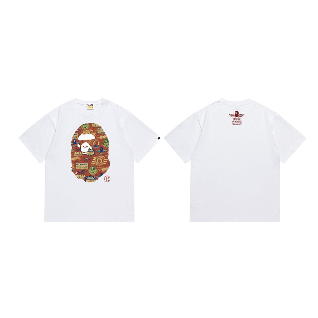 BAPE Multicolor Ape Head Graphic Short-Sleeve T-Shirt