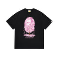 BAPE Pink Graphic Short-Sleeve T-Shirt