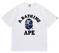 BAPE Blue Camo Ape Head Graphic T-Shirt