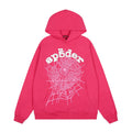 Sp5der Pink Spiderweb Graphic Hoodie