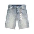 Purple Brand Star Graphic Denim Shorts